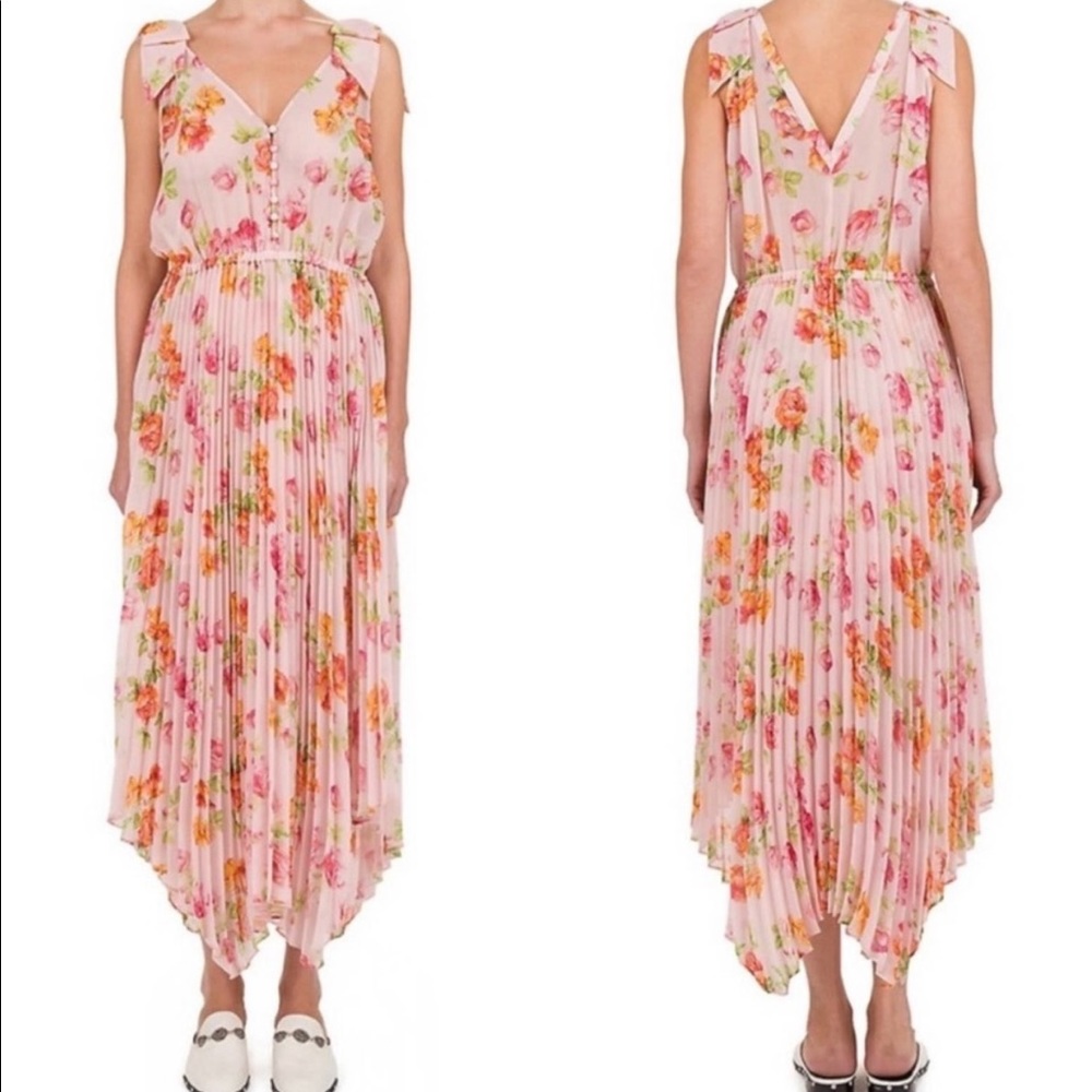 The Kooples Antique Flower On Poly dress